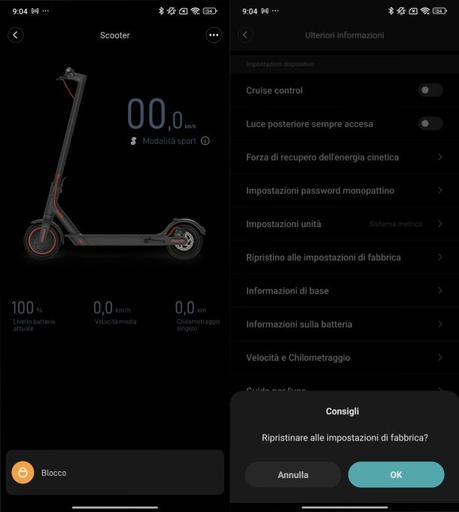 Cómo resetear el patinete Xiaomi
