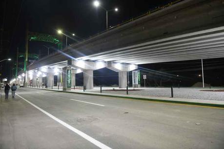 Ricardo Gallardo inaugura puente de la Calle 71 en Circuito Potosí