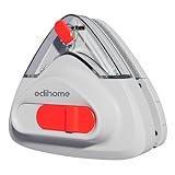 Edihome, Limpia Cristales Magnético Ajustable, Entre 5-25mm, para Ventanas de Doble Cristal, Limpiador Vidrios de Dos Caras, Profesional, Regulable para Todo Tipo de Ventanas