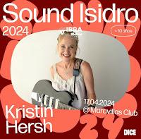 Concierto de Kristin Hersh en Sala Maravillas Club dentro del Sound Isidro