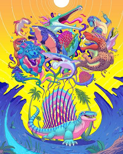 Unas cuantas ilustraciones dinosaurianas... (XC)