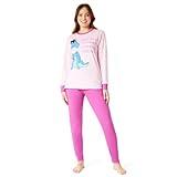 Disney Pijama Mujer Invierno Manga Larga (Roso Eeyore,M)
