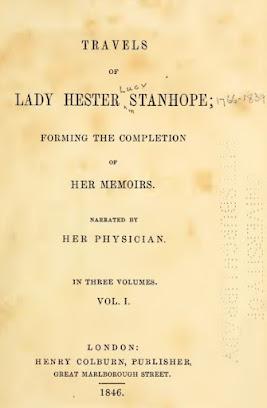 Hester Stanhope, arqueóloga y excéntrica Hester Stanhope, arqueóloga y excéntrica