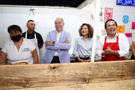 Inicia campaña Enrique Galindo destacando avances en seguridad de San Luis Potosí