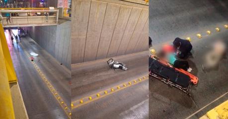 Tragedia en Avenida Muñoz: Un motociclista fallece y su acompañante resulta gravemente herida