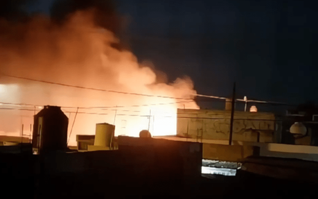 (video) Trágico incendio en Colonia Ciudad 2000 cobra la vida de un hombre