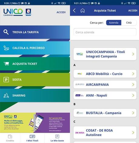 App para comprar billetes de autobús