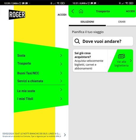 App para comprar billetes de autobús