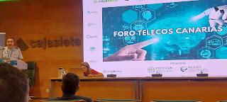 Foro Telecos Canarias 2024 el 12.04.2024 en el salón de actos de Caja Siete Foro Telecos Canarias 2024 el 12.04.2024 en el salón de actos de Caja Siete