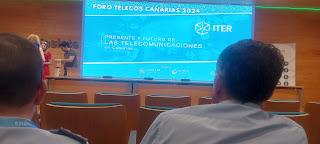 Foro Telecos Canarias 2024 el 12.04.2024 en el salón de actos de Caja Siete