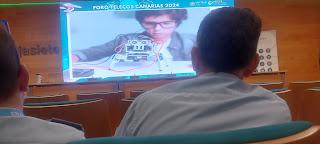 Foro Telecos Canarias 2024 el 12.04.2024 en el salón de actos de Caja Siete Foro Telecos Canarias 2024 el 12.04.2024 en el salón de actos de Caja Siete