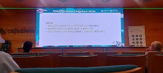 Foro Telecos Canarias 2024 el 12.04.2024 en el salón de actos de Caja Siete Foro Telecos Canarias 2024 el 12.04.2024 en el salón de actos de Caja Siete