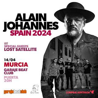 Alain Johannes Feat. Lost Satellite - 14/04/2024 - Garaje Beat (Murcia)