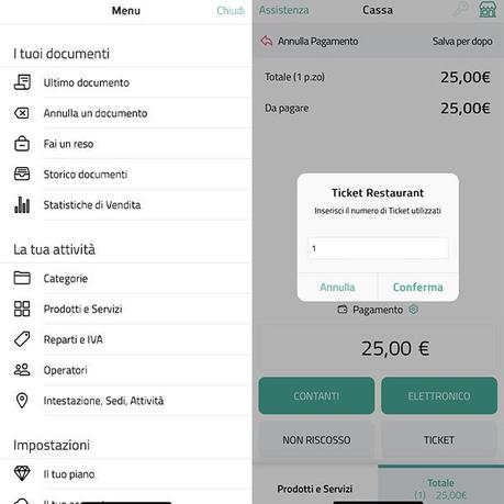 Aplicación de recibo de impuestos