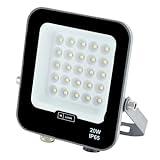 M Ledme - Foco Proyector Led Napoli Plus 20W, 2.400 lumen, IP65 Regulable, Color Luz fría (6000k), Iluminación exterior, De uso para jardín, patios, parking, hotel, naves etc.