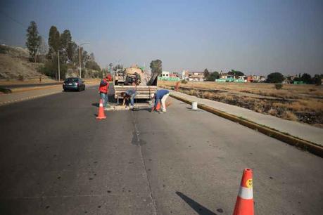 Interapas toma medidas para garantizar la seguridad vial en bulevar Españita