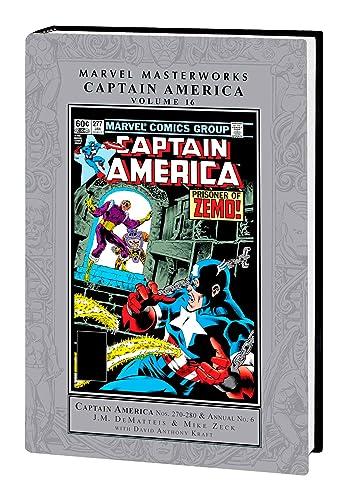 El Mejor 10 marvel masterworks de 2024: La Elección de los Especialistas MARVEL MASTERWORKS: CAPTAIN AMERICA VOL. 16 (Marvel Masterworks, 16)