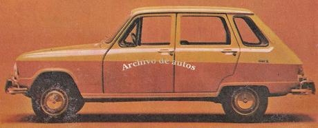Renault 6 y su presentación en el año 1970