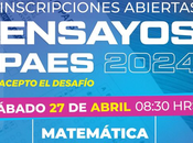 Universidad Técnica Federico Santa María comparte invitación para Ensayo Matemática medios.