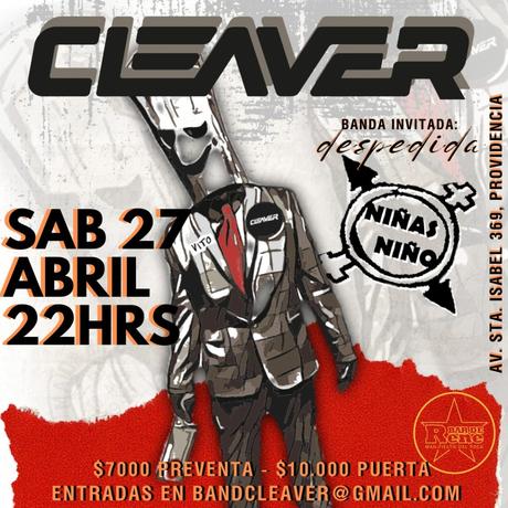 Cleaver y Niñas Niño estarán en Bar de René el 27 de abril