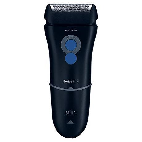 Braun Maquinilla de afeitar eléctrica Braun Series 1, ideal para el primer afeitado, eficaz y cómoda, idea de regalo, 130 s-1 Blue Night