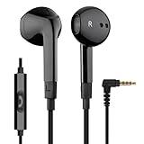 Ludos FEROX Auriculares In Ear con Cable y Microfono, 5 Años de Garantía, Auricular con Jack, Cascos Musica con Graves Potentes, para iPhone, iPad, Samsung, Xiaomi, Huawei, Gaming