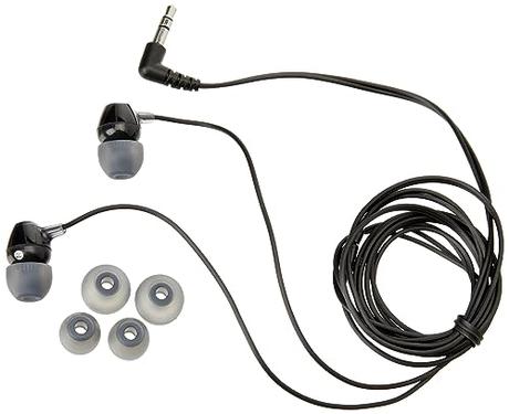 Sony MDR-EX15LP Auriculares In-Ear, Negro, 9 mm, 1 Unidad (Paquete de 1)