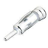 AIV - Adaptador de Antena DIN - ISO, Plateado