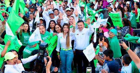 Ruth González promete fortalecer la transformación social en San Luis Potosí
