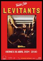 Concierto de Levitants en el Café la Palma de Madrid presentando disco