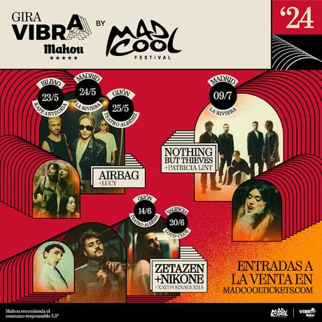 MAD COOL FESTIVAL: GIRA 'VIBRA MAHOU BY MAD COOL FESTIVAL'