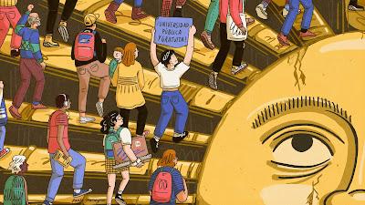 Hoy se marcha ¡Viva la universidad, carajo!