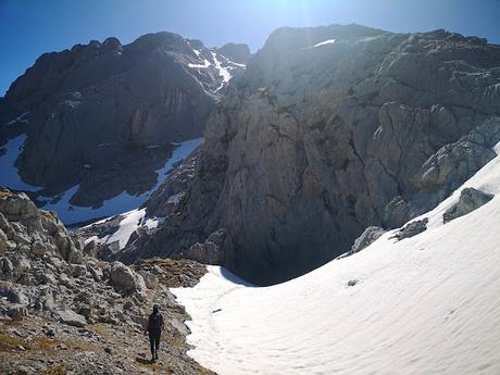 Peña Castil y Cueva de hielo por Canal de las Moñas Peña Castil y Cueva de hielo por Canal de las Moñas