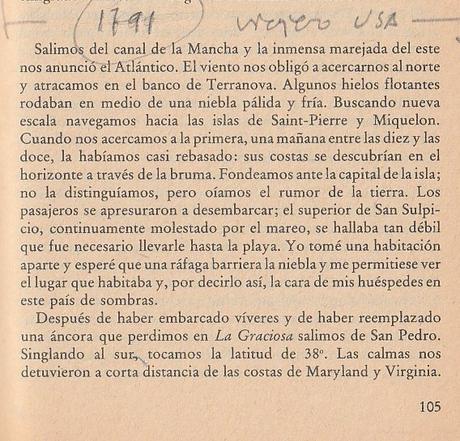 CHATEAUBRIAND EN AMÉRICA (1791)