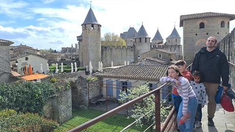 Viaje al sur de Francia con niños: Carcassonne en familia