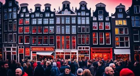 Barrio rojo en Amsterdam