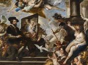 Rubens pintando alegoría Luca Giordano