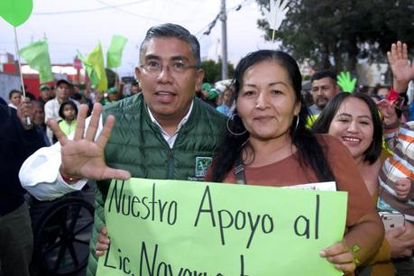 Juan Manuel Navarro sigue recorriendo las calles de Soledad