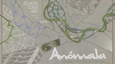 Thaissa presenta su álbum debut «Anómala» el 18 de Mayo en el hotel Click Clack