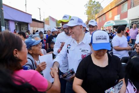 Enrique Galindo apuesta por la continuidad en su campaña por la alcaldía de San Luis Potosí