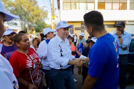 Enrique Galindo apuesta por la continuidad en su campaña por la alcaldía de San Luis Potosí