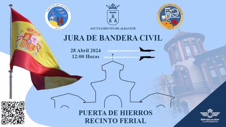 Albacete acoge este domingo un multitudinario acto de jura de bandera presidido por el coronel jefe del Ala 14