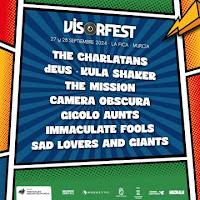 Cartel Visor fest 2024 en La Fica