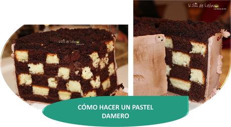 CÓMO HACER UN BIZCOCHO DAMERO {LOS TELARES DE SIL}