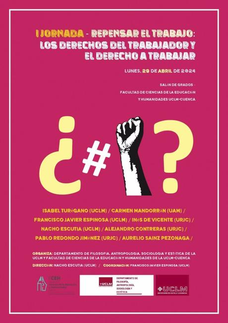 La UCLM abordará los derechos del trabajador y el derecho a trabajar este lunes con unas jornadas en Cuenca