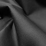 A-Express Pesado 600D Tela Gruesa Lona Impermeable al Aire Libre Cubrir Material Vendido por el medidor - 2 Metro (200cm x 150cm) Negro