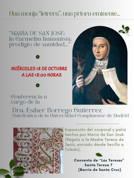 María de San José, la carmelita humanista, prodigio de santidad
