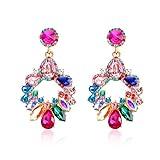 Dochais Pendientes Mujer Largos,Pendientes Mujer Acero Inoxidable,Regalos San Valentín (Style 1)