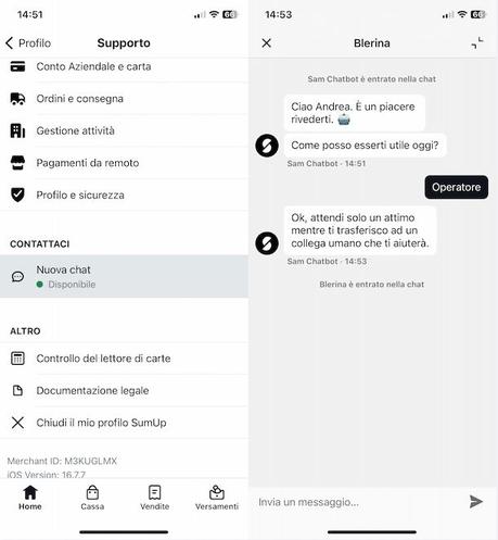 Cómo hablar con un operador SumUp