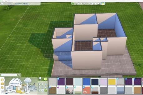 Cómo construir una casa en Los Sims
